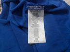 Camisa De Cierre Michael Kors Azul Mujer Manga Larga Chica