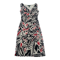 Vestido Ralph Lauren De Mujer Talla Chica Negro/rojo/blanco