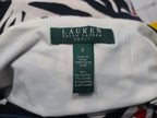 Vestido Ralph Lauren De Mujer Talla Chica Negro/rojo/blanco