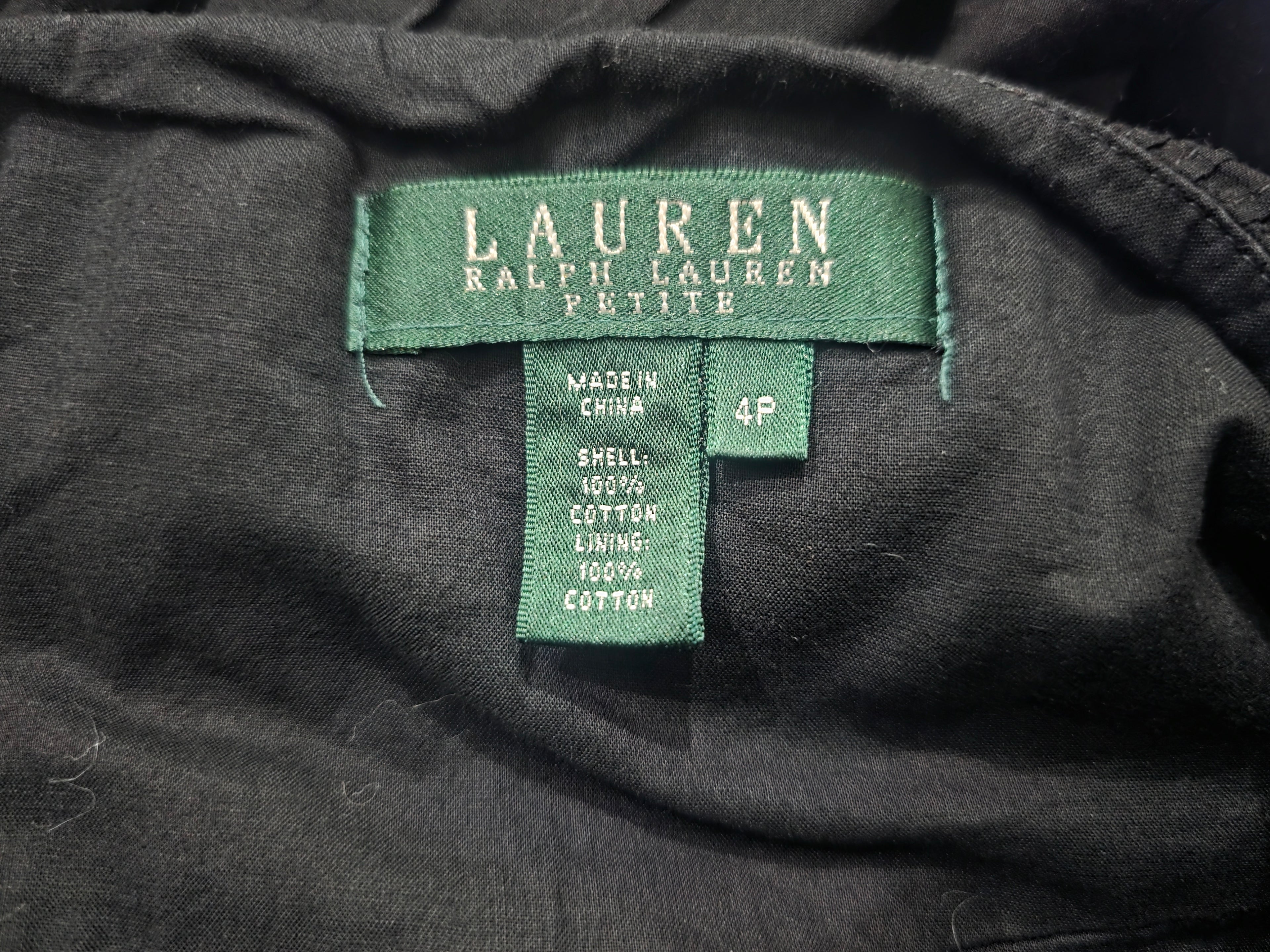 Falda Ralph Lauren De Mujer Talla 4 Color Negro