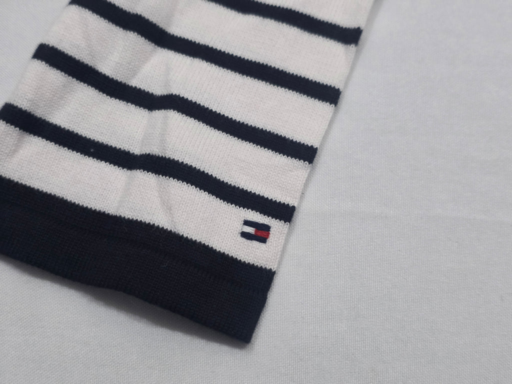 Sueter Ligero Tommy Hilfiger Mujer Mediana Tricolor Café