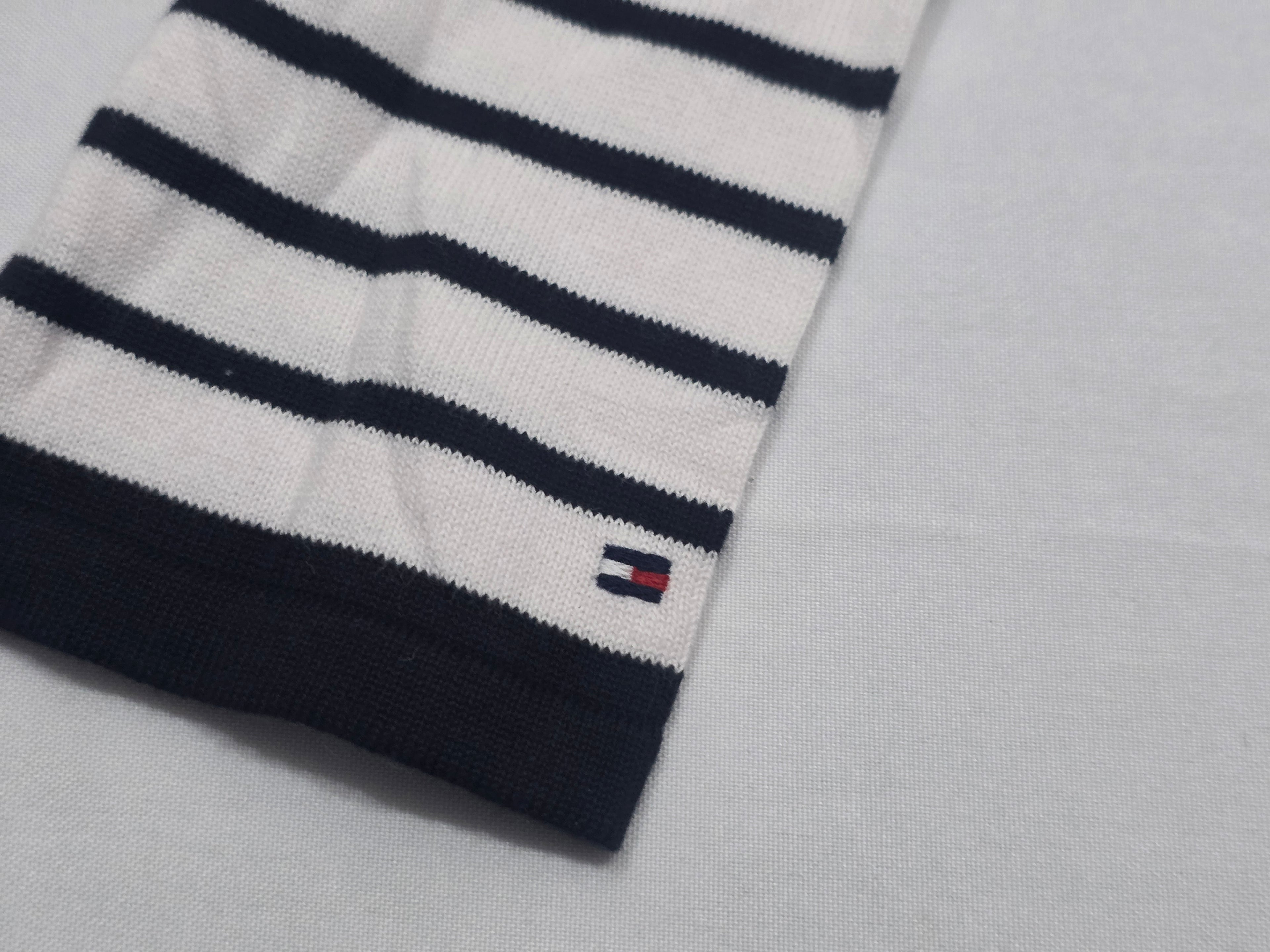 Sueter Ligero Tommy Hilfiger Mujer Mediana Tricolor Café