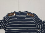Playera Ralph Lauren Mujer Mediana Azul Grisaceo Manga Larga