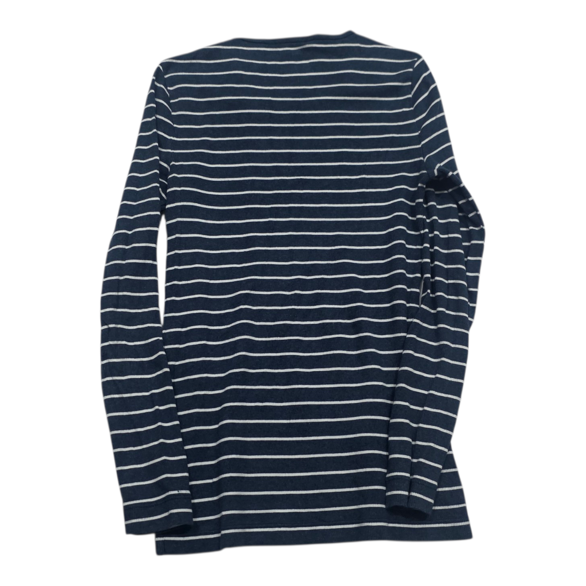 Playera Ralph Lauren Mujer Mediana Azul Grisaceo Manga Larga