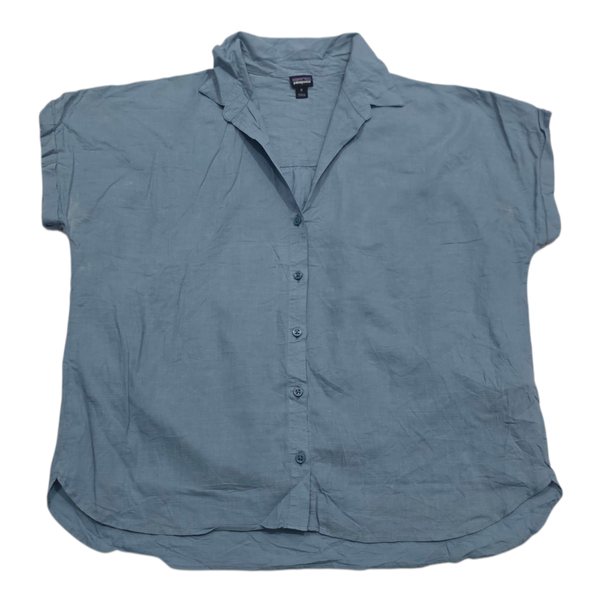 Camisa Patagonia De Amujer Azul Acero Mediana