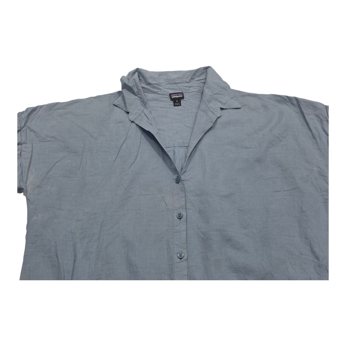 Camisa Patagonia De Amujer Azul Acero Mediana