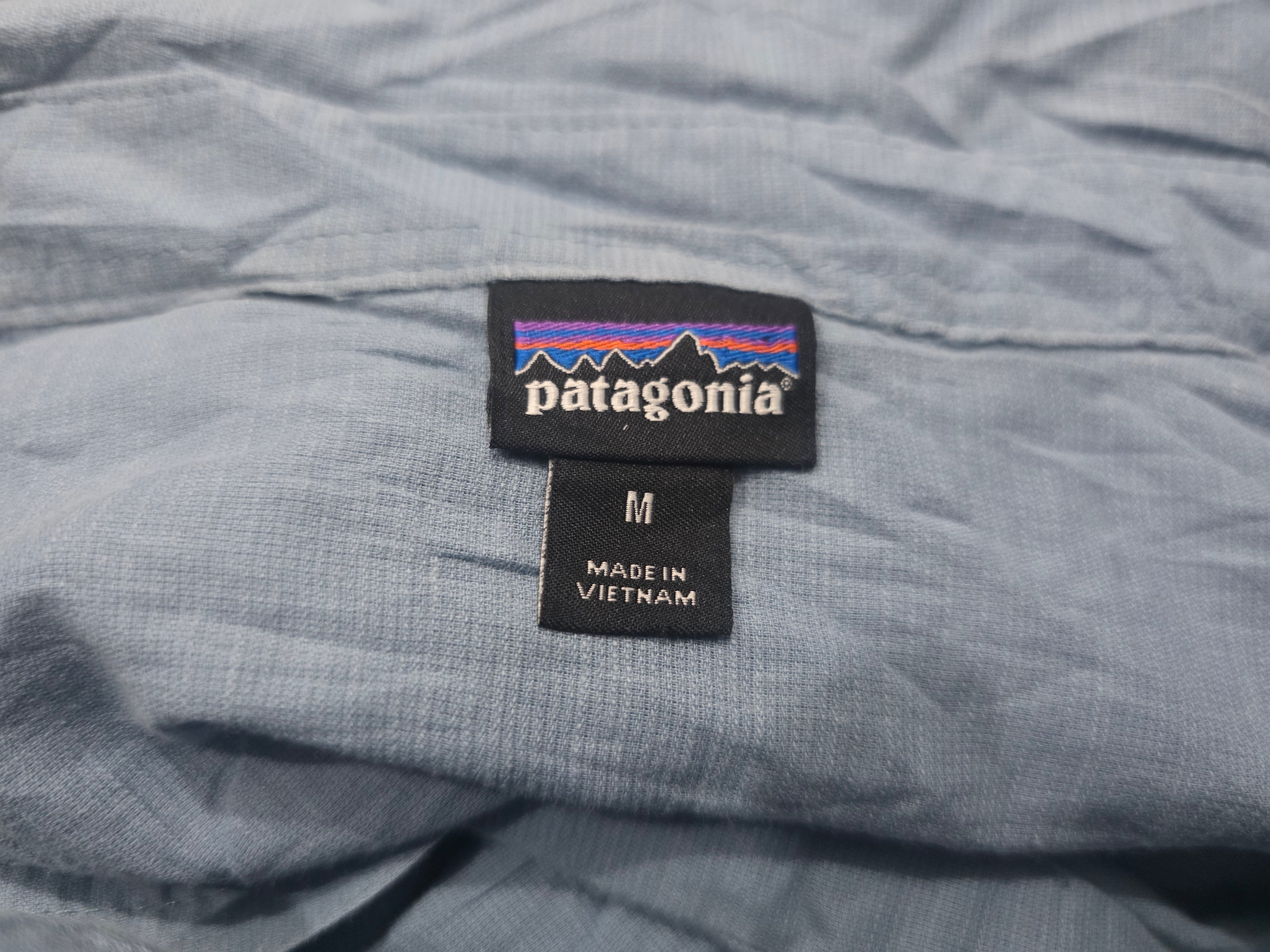 Camisa Patagonia De Amujer Azul Acero Mediana