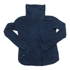 Sueter Ralph Lauren De Mujer Mediano Azul Acero Cuello Alto