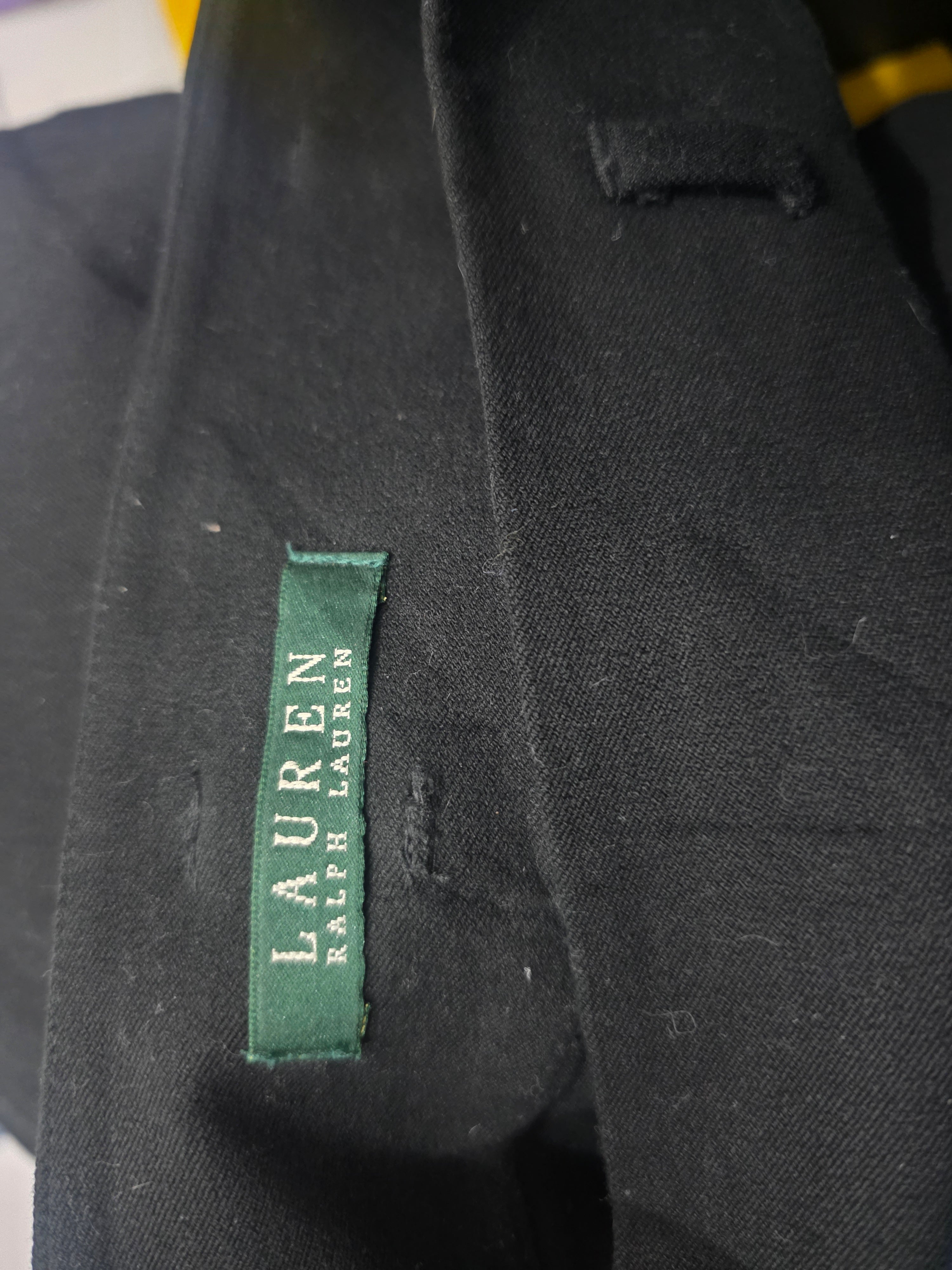Falda Lápiz Ralph Lauren De Mujer Talla 8 Color Negro