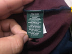 Blusa Ralph Lauren De Mujer S/m Azuo Marino Con Vino