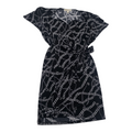 Vestido Michael Kors Mujer Mediano Negro Cadenas Corta