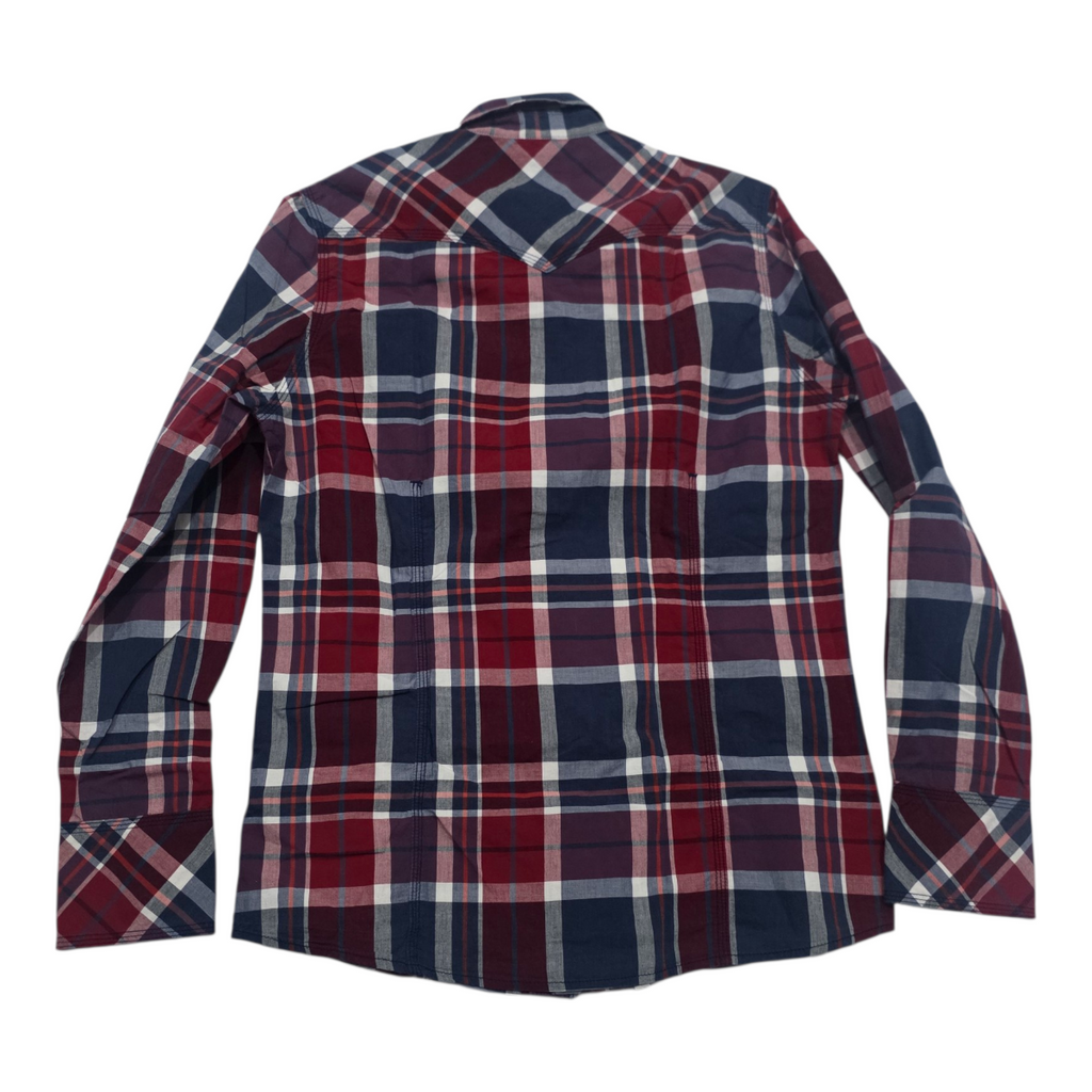 Camisa True Religion De Mujer Talla Chica Azul/rojo