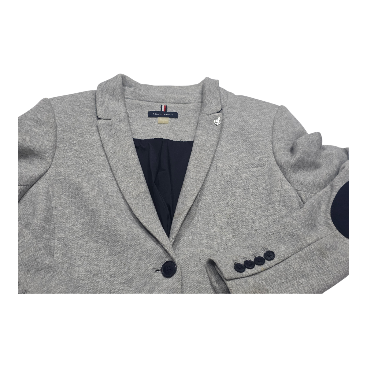 Blazer Tommy Hilfiger De Mujer Talla 8 Color Gris Agregar a favoritos