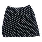 Falda Ralph Lauren De Mujer Talla 10 Negra Con Blanco