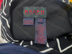 Falda Ralph Lauren De Mujer Talla 10 Negra Con Blanco