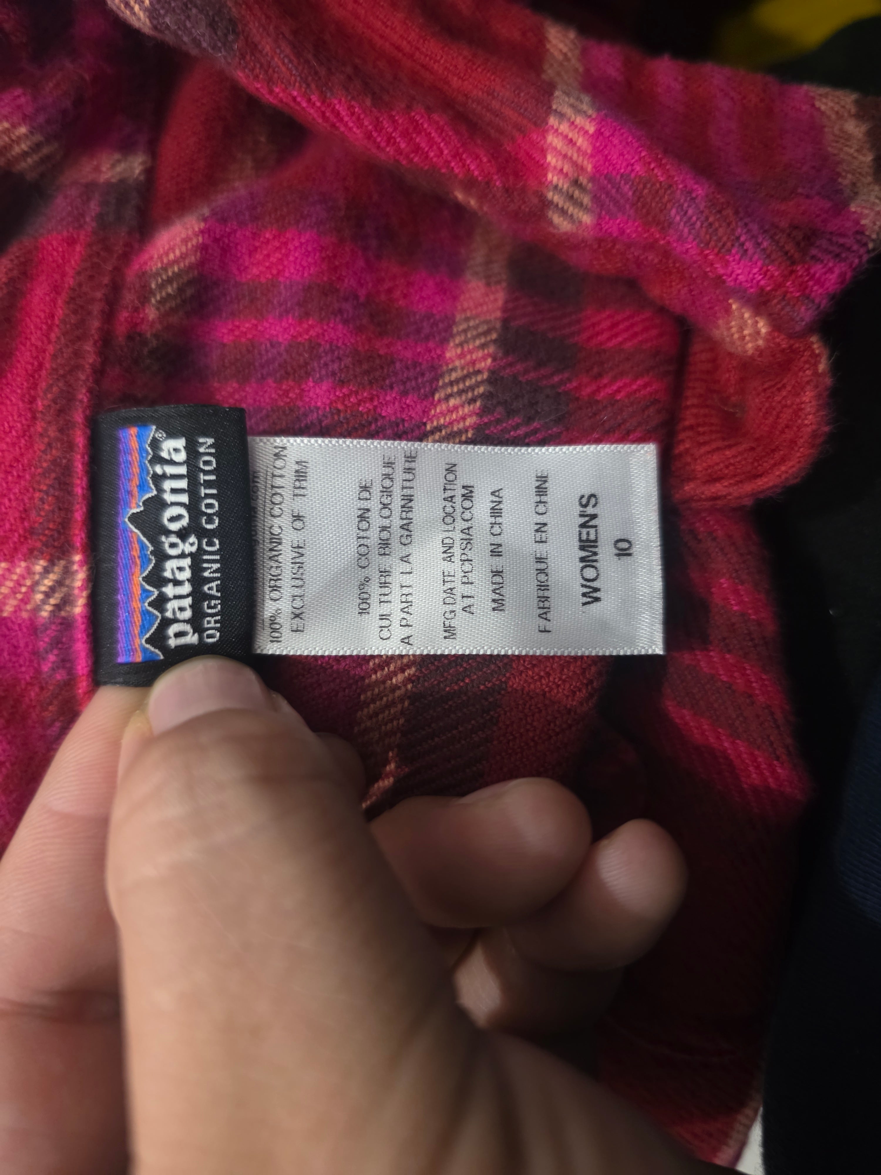 Camisa Patagonia De Mujer Talla 10 Color Rosa