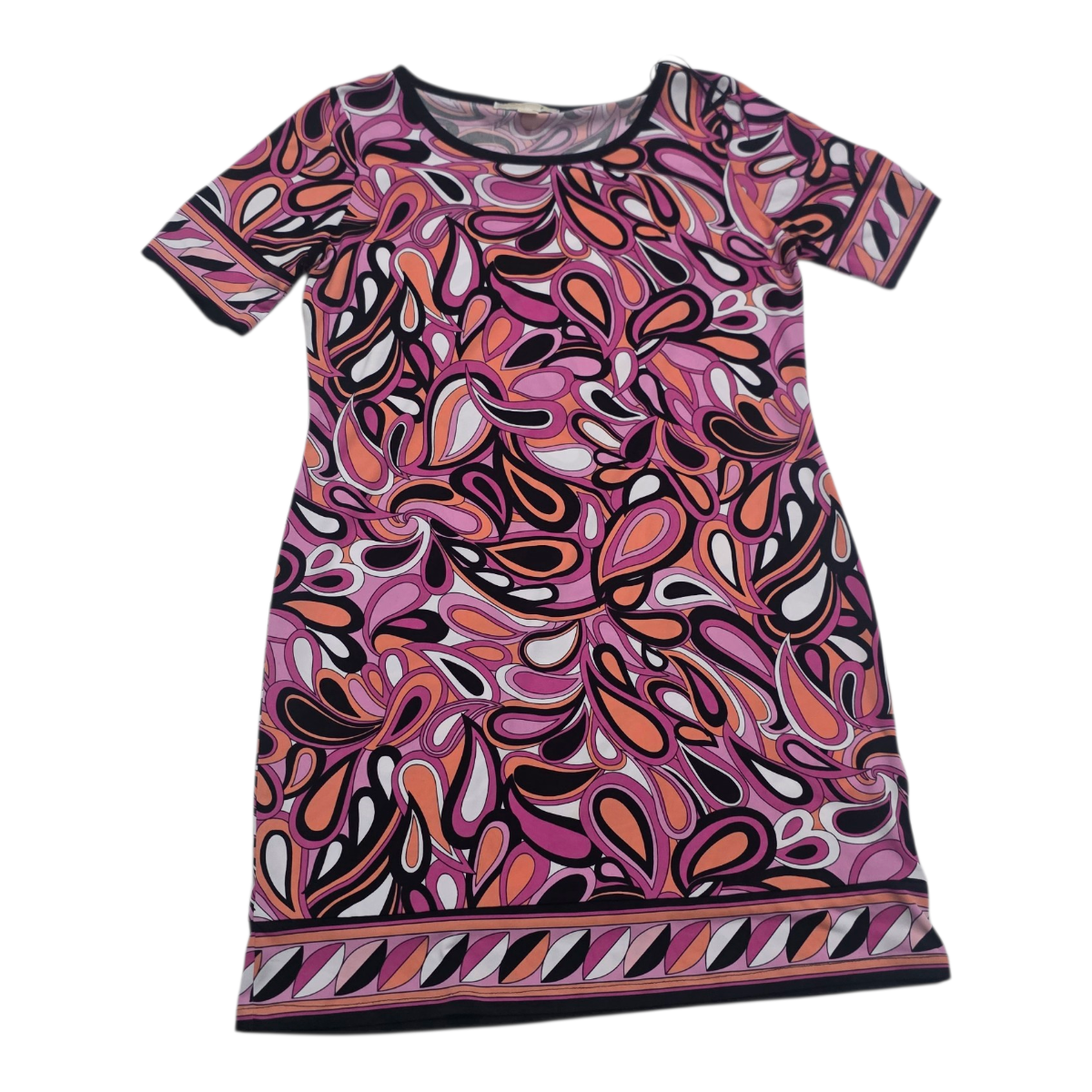 Vestido Michael Kors Figuras Rosanegro Mediano Petite