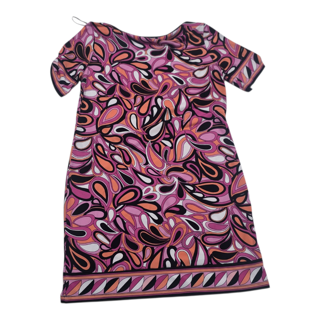 Vestido Michael Kors Figuras Rosanegro Mediano Petite