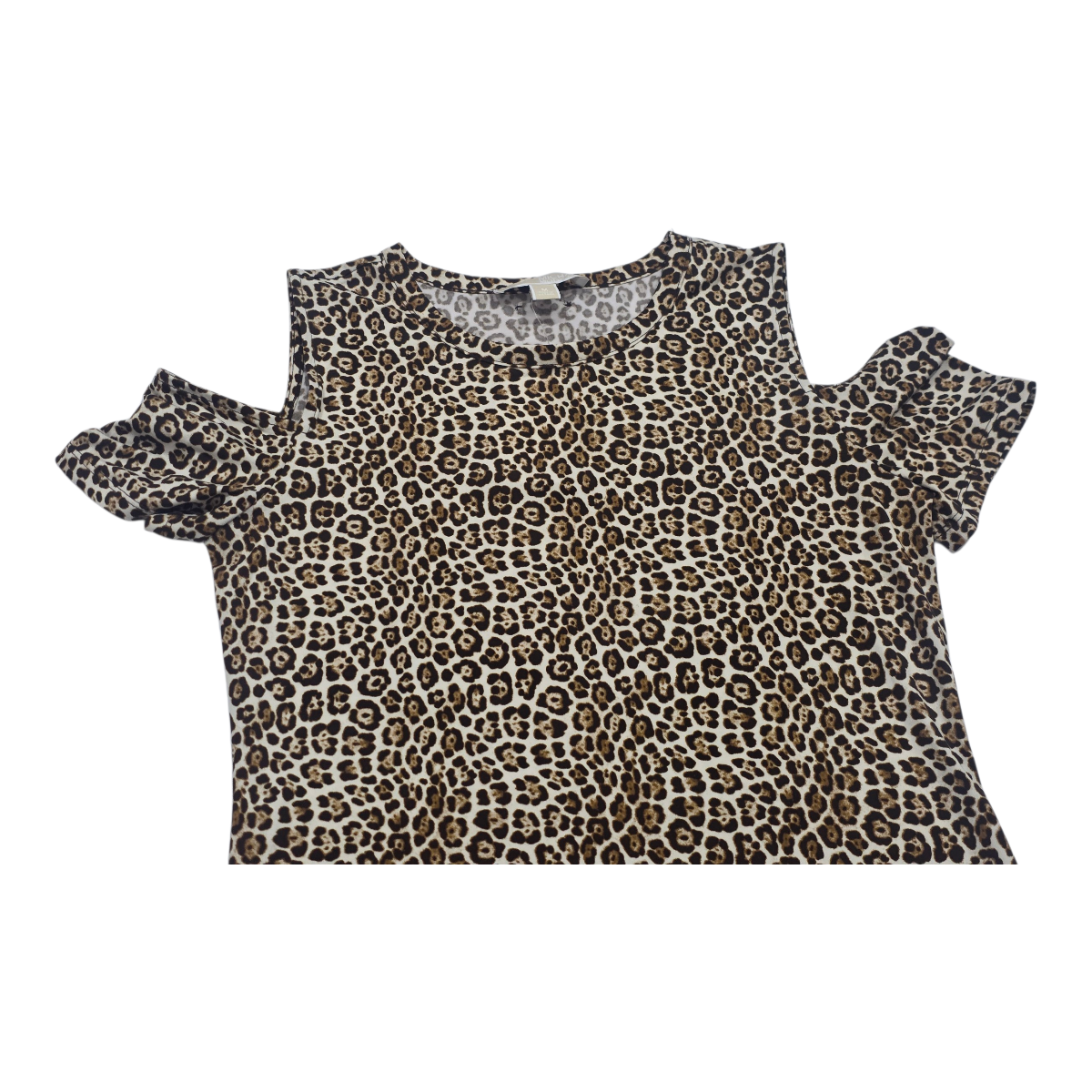 Vestido Michael Kors Animalprint Mediano Hombrosdescubiertos