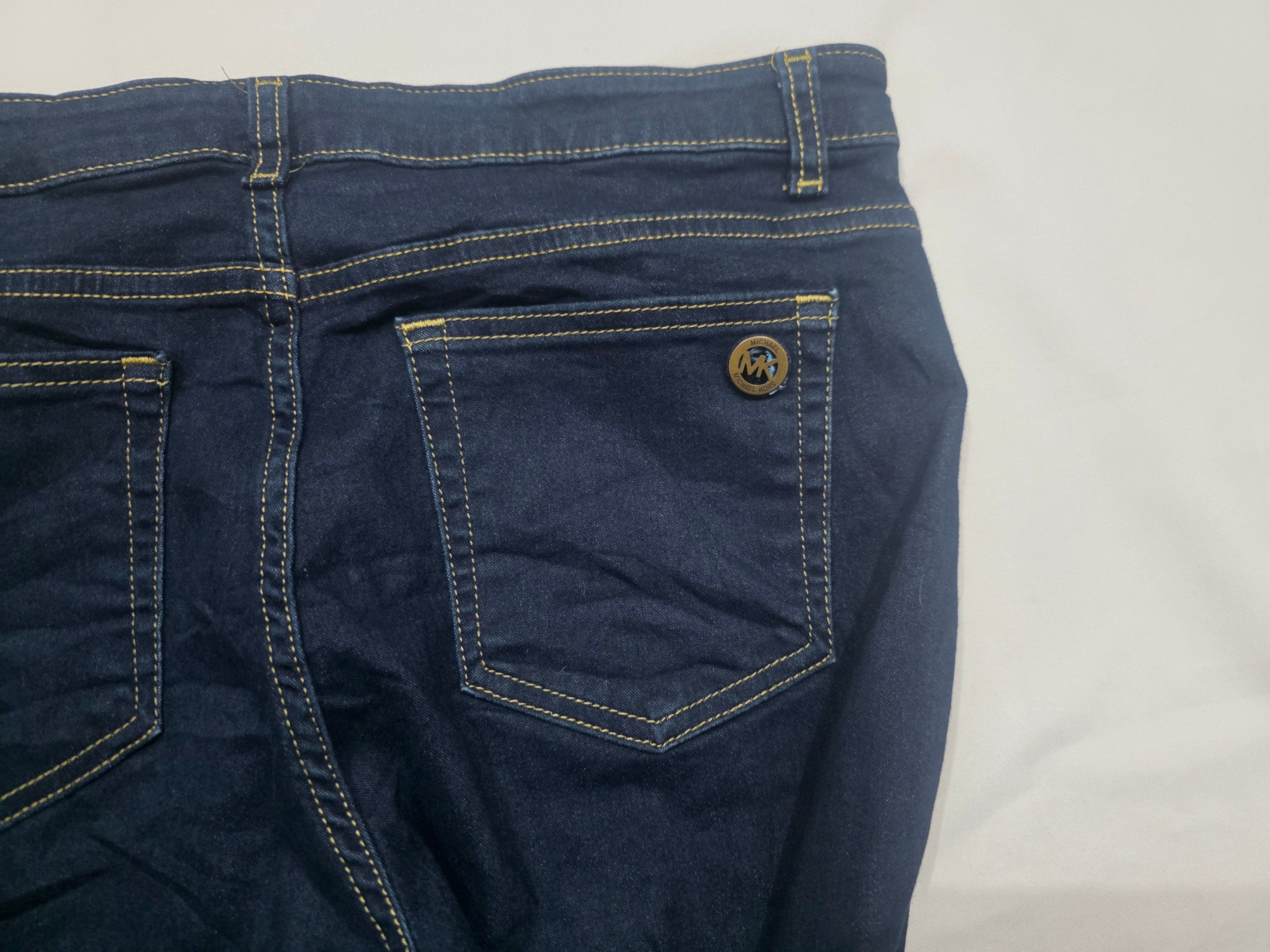 Pantalon Michael Kors Mujer T 12 Izzy Skinny De Mezclilla
