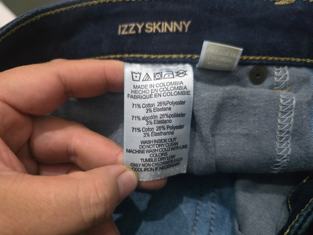 Pantalon Michael Kors Mujer T 12 Izzy Skinny De Mezclilla