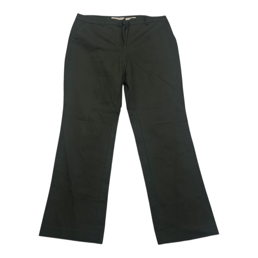 Pantalon Michael Kors Mujer Talla 12 Ankle Fit Color Verde