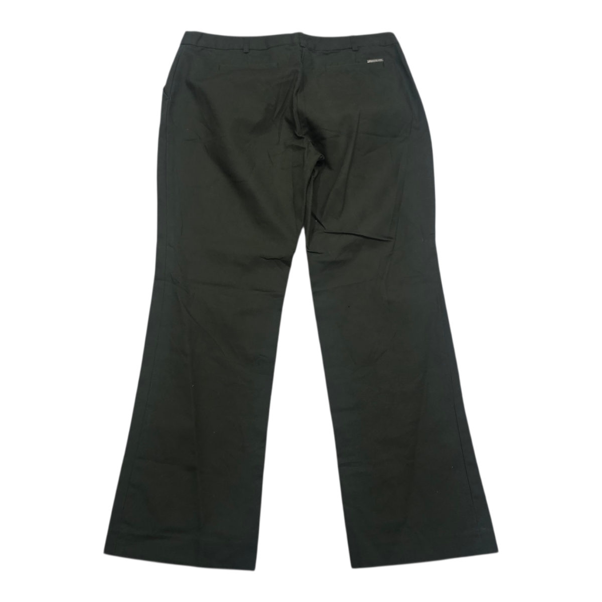 Pantalon Michael Kors Mujer Talla 12 Ankle Fit Color Verde