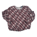 Blusa Tommy Hilfiger De Mujer Talla Grande Rojo/blanco