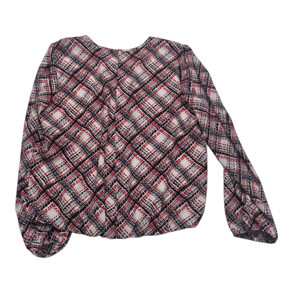 Blusa Tommy Hilfiger De Mujer Talla Grande Rojo/blanco