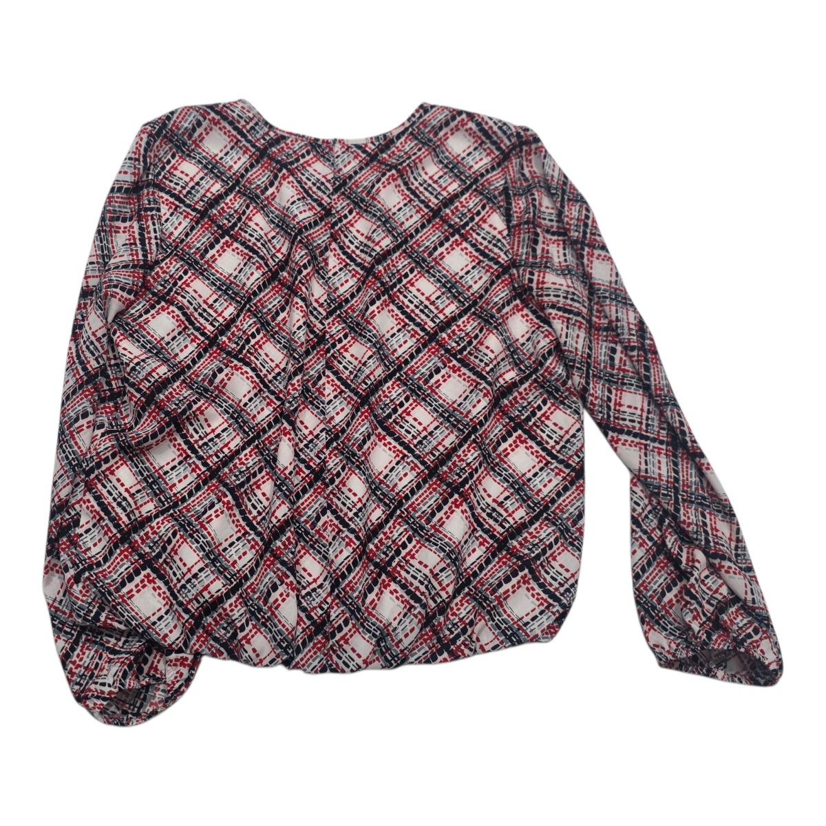 Blusa Tommy Hilfiger De Mujer Talla Grande Rojo/blanco