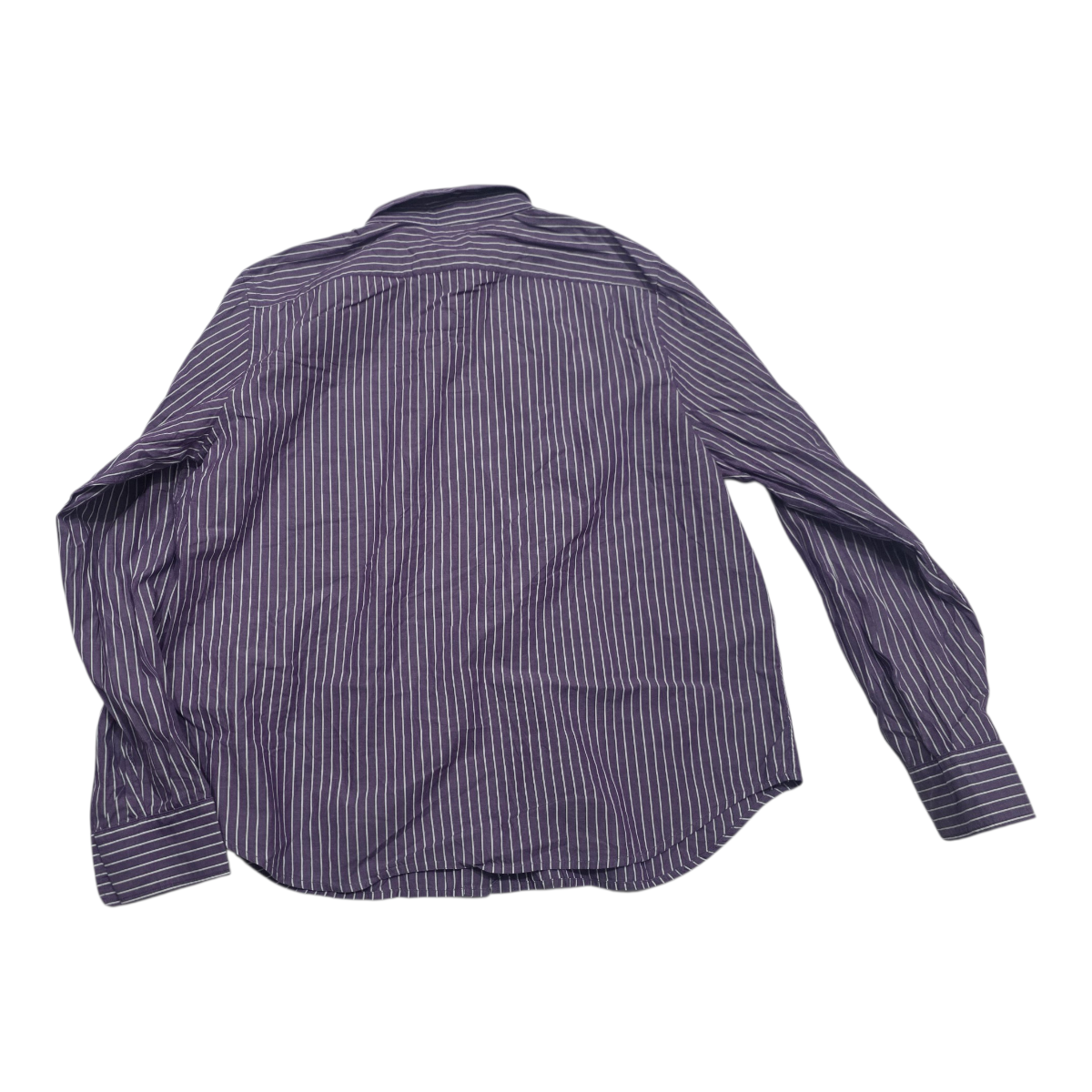 Camisa Ralph Laurenmujer Extra Grande Morada Con Lineas