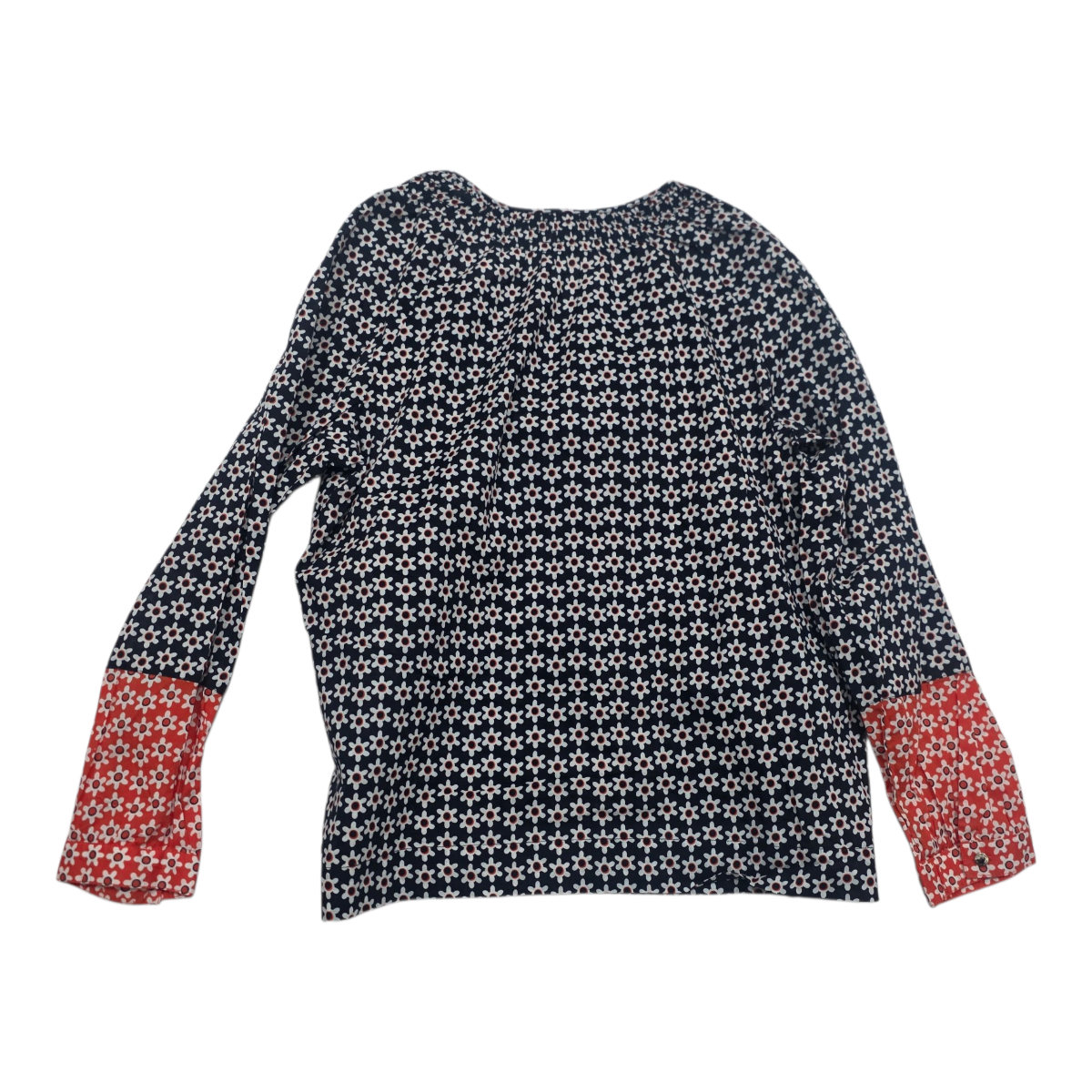 Blusa Tommy Hilfiger Bicolor De Mujer Extra Chica