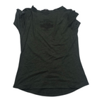 Playera Harley Davidson De Mujer Talla Mediana Color Verde