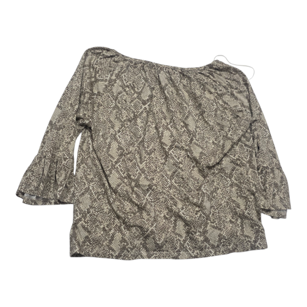 Blusa Michael Kors De Mujer Animal Print Cafe