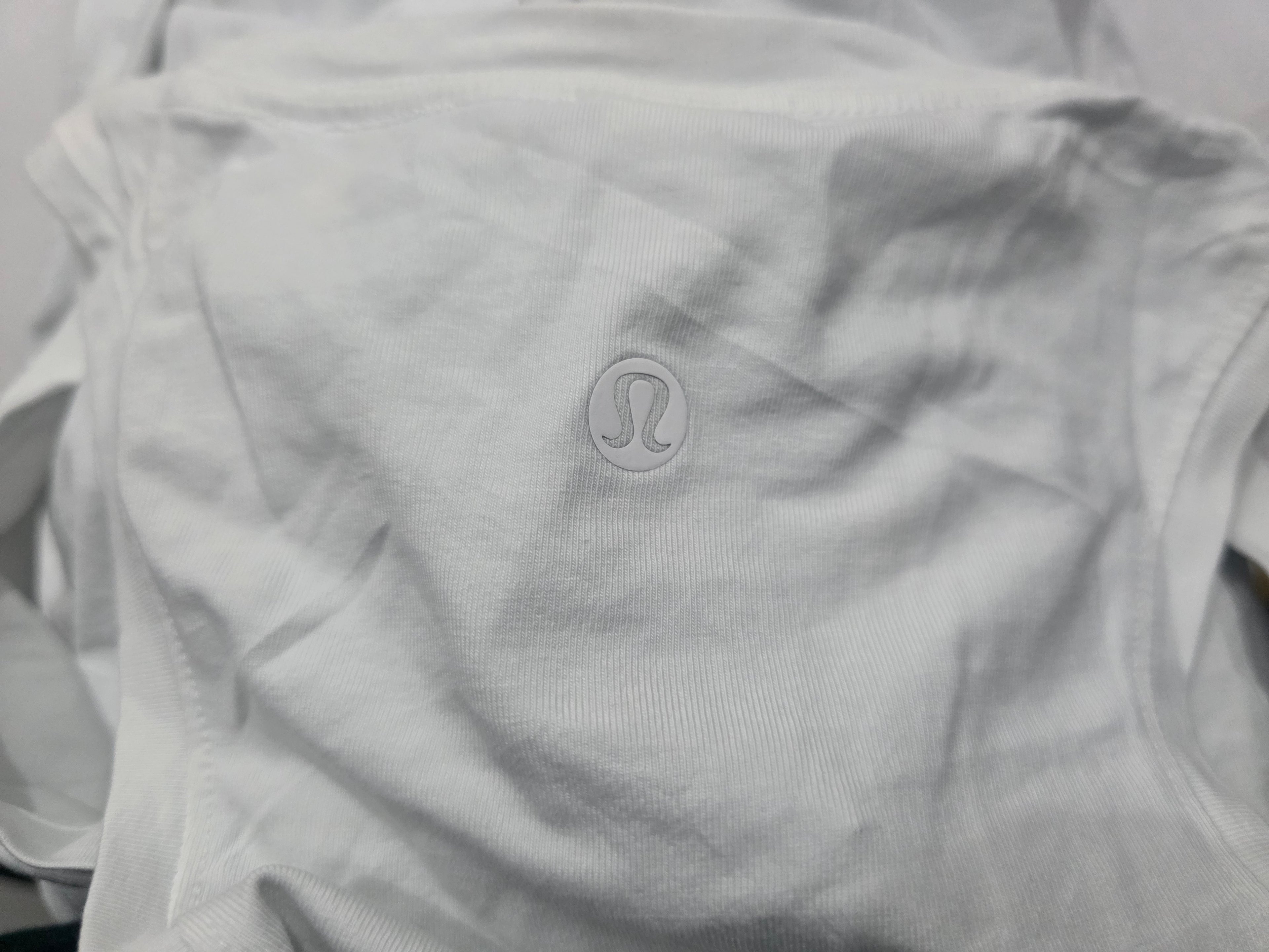 Playera Lululemon Sin Mangas De Mujer Talla 14 Color Blanco