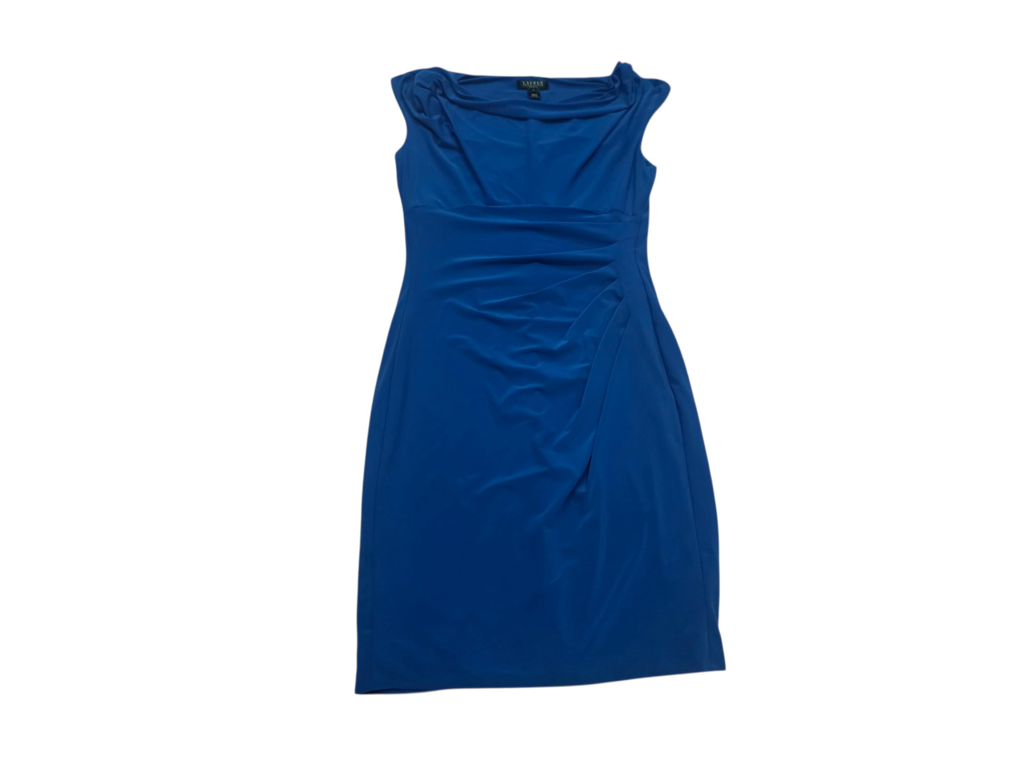 Vestido Ralph Lauren De Mujer Talla 12 Azul Eléctrico