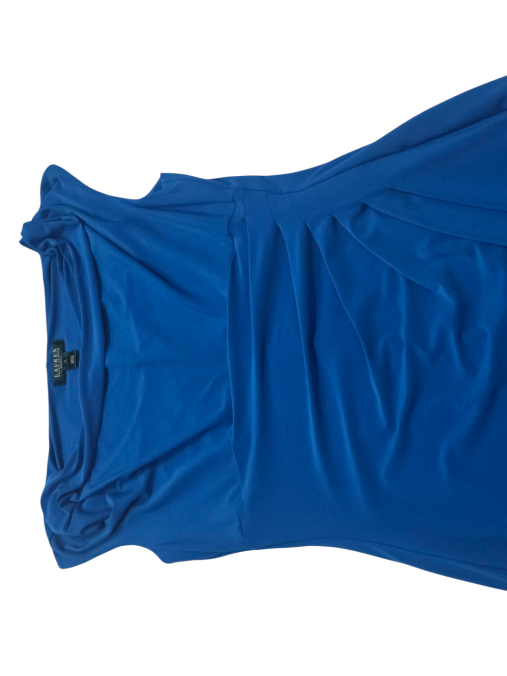 Vestido Ralph Lauren De Mujer Talla 12 Azul Eléctrico