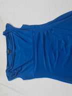Vestido Ralph Lauren De Mujer Talla 12 Azul Eléctrico
