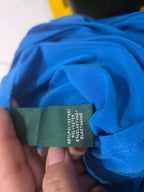 Vestido Ralph Lauren De Mujer Talla 12 Azul Eléctrico