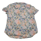 Camisa Manga Corta Tommy Hilfiger De Mujer Rosa Con Flores