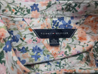 Camisa Manga Corta Tommy Hilfiger De Mujer Rosa Con Flores