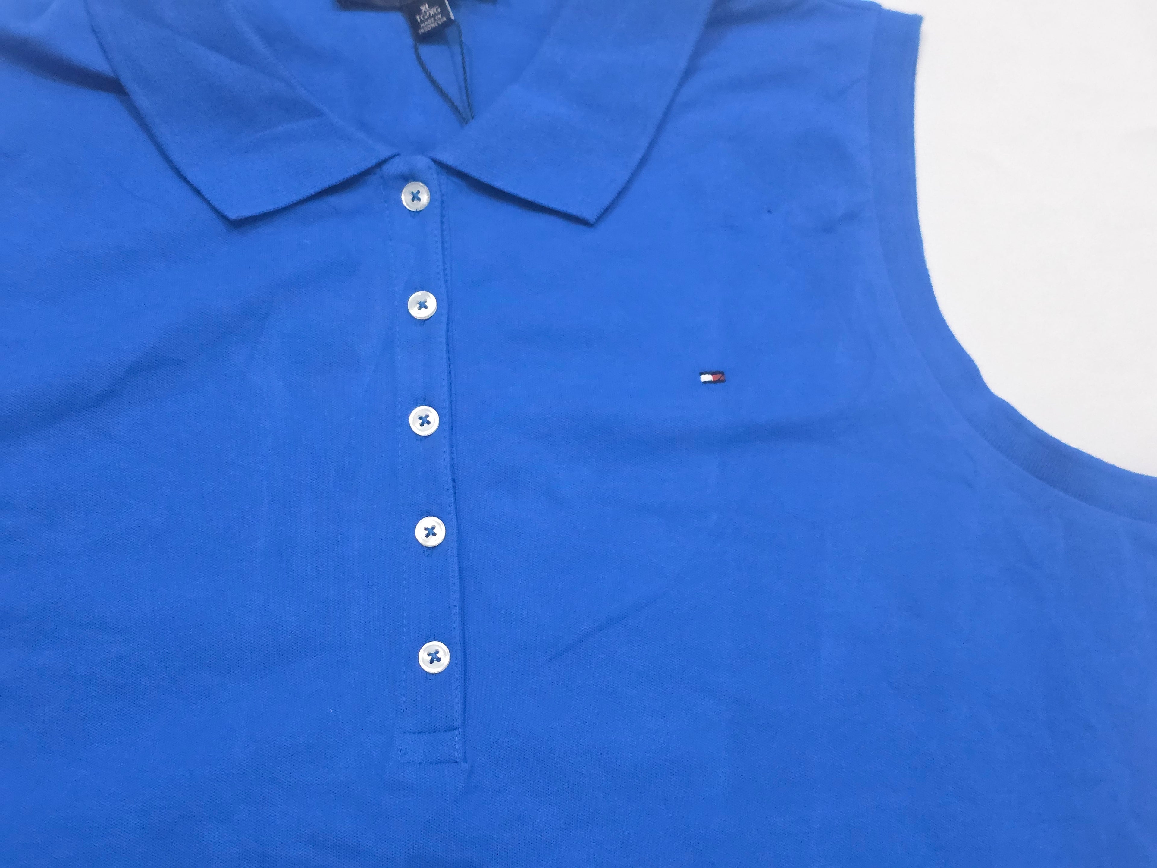 Playera Sin Mangas Tommy Hilfiger Mujer Extra Grande Azul