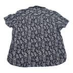 Camisa Tommy Hilfiger Floreada Azul/blanco Talla Xxl Mujer