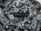 Camisa Tommy Hilfiger Floreada Azul/blanco Talla Xxl Mujer