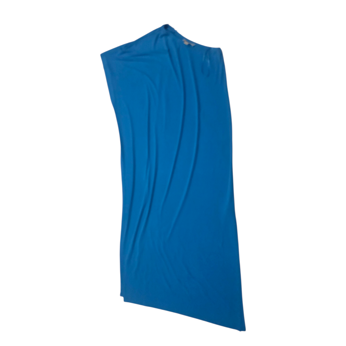 Vestido Michael Kors Azul Turquesa Xxs Drapeado Stretch