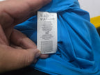 Vestido Michael Kors Azul Turquesa Xxs Drapeado Stretch