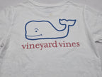 Playera Vineyard Vines Mujer Extra Chica Blanco Manga Corta