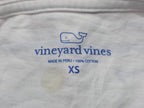 Playera Vineyard Vines Mujer Extra Chica Blanco Manga Corta