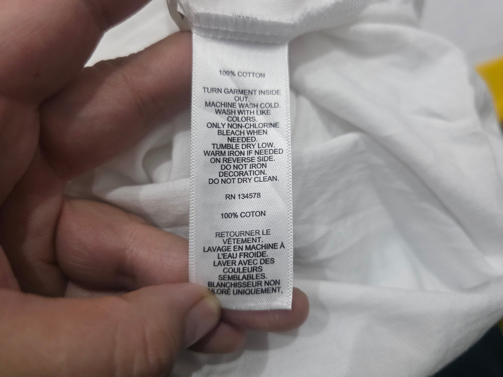 Playera Vineyard Vines Mujer Extra Chica Blanco Manga Corta