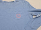 Playera Vineyard Vines Mujer Extra Chica Azul Manga Larga
